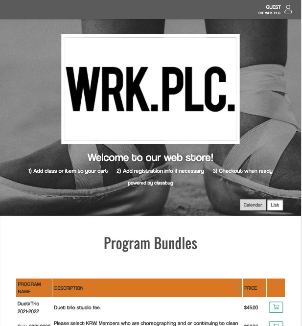 Custom registration portal 1