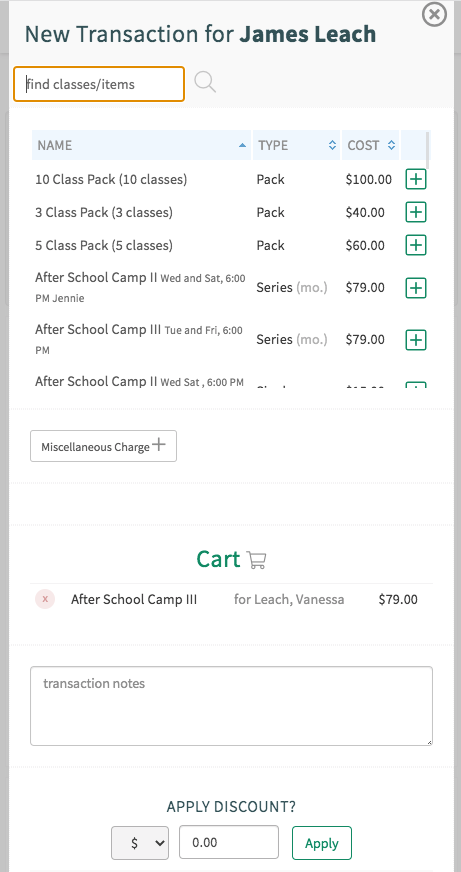 Point of Sale - mobile